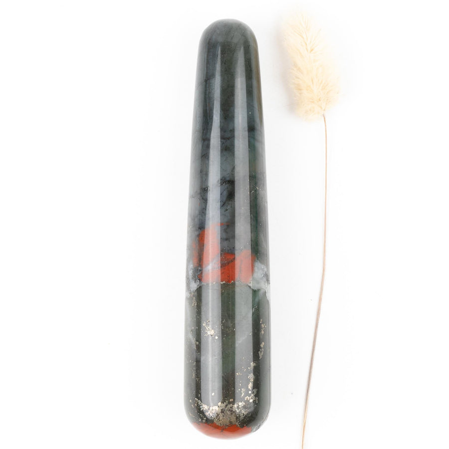 Bloodstone Rounded Tip Wand