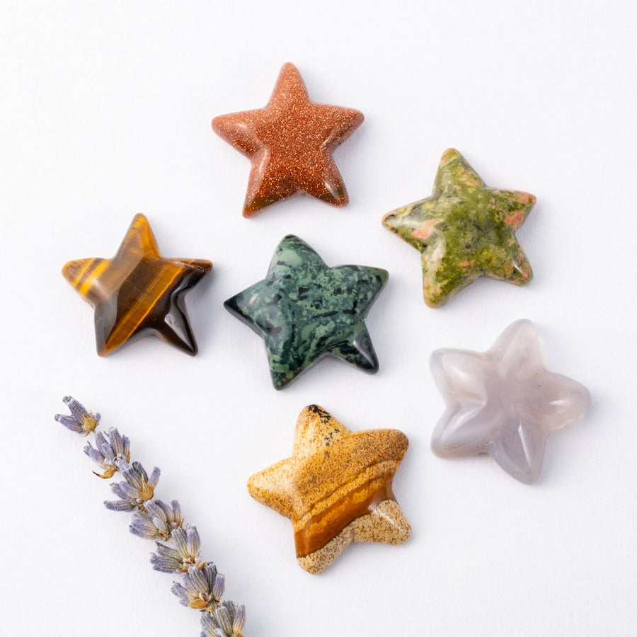 Carved Crystal Starfish