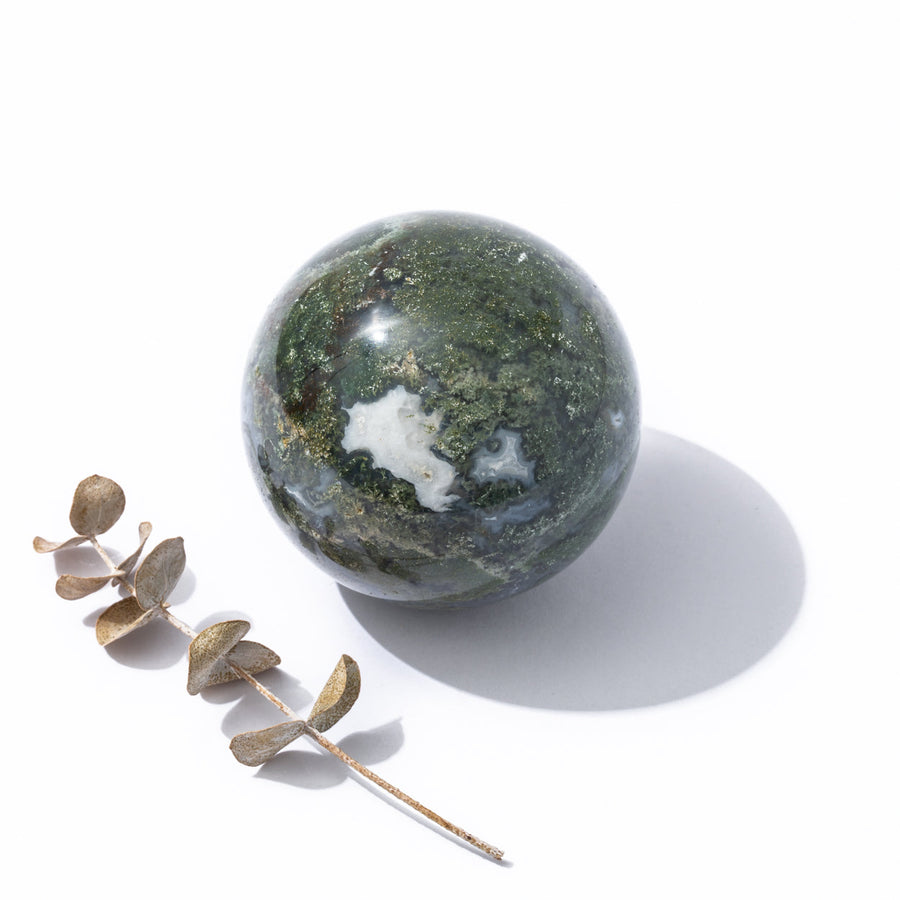 Moss Agate Sphere B