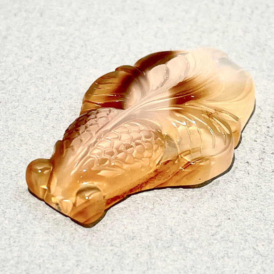 Agate Hand Carved Fish