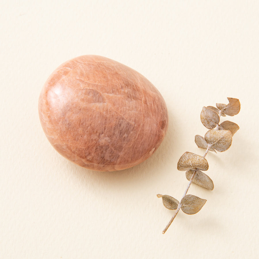 Peach Moonstone Palmstone (Small)