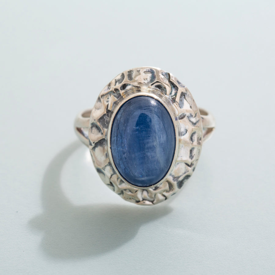 Blue Kyanite "Celine" Ring
