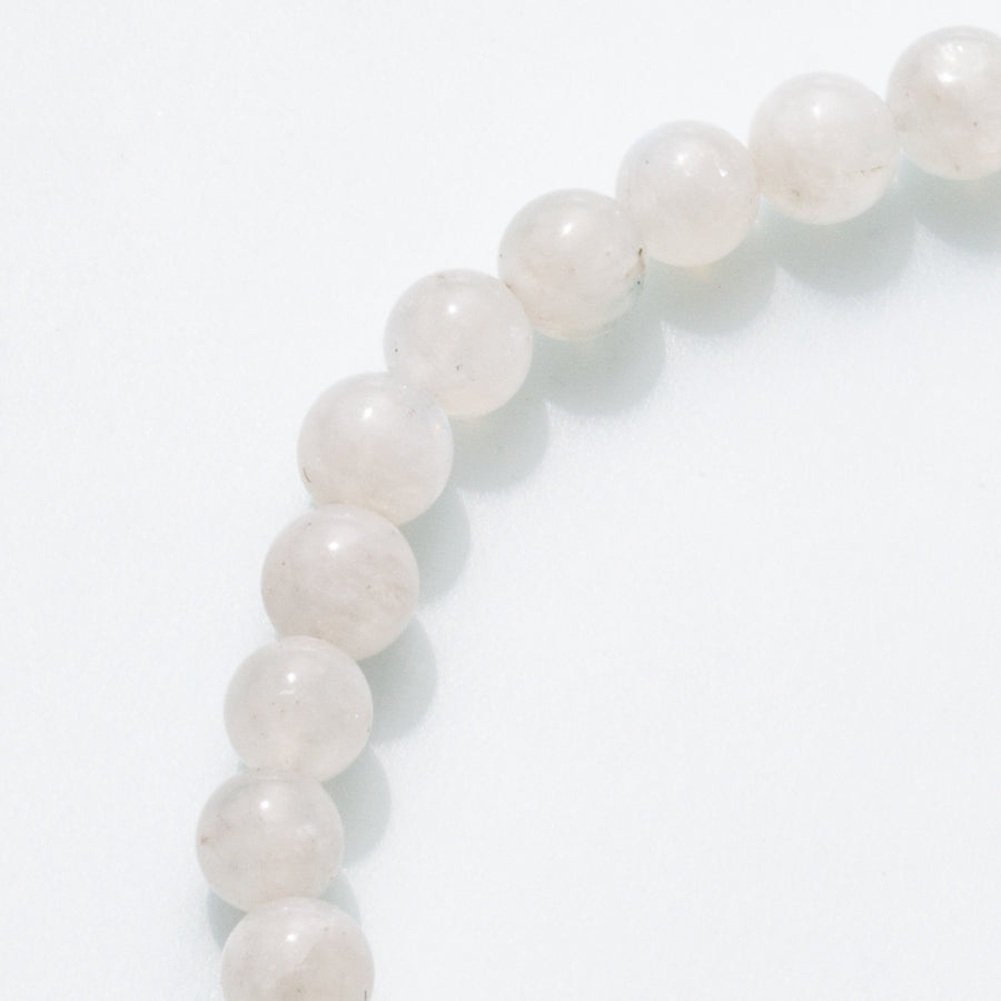 Rainbow Moonstone "AA" 6mm Round Bead Stretch Bracelet