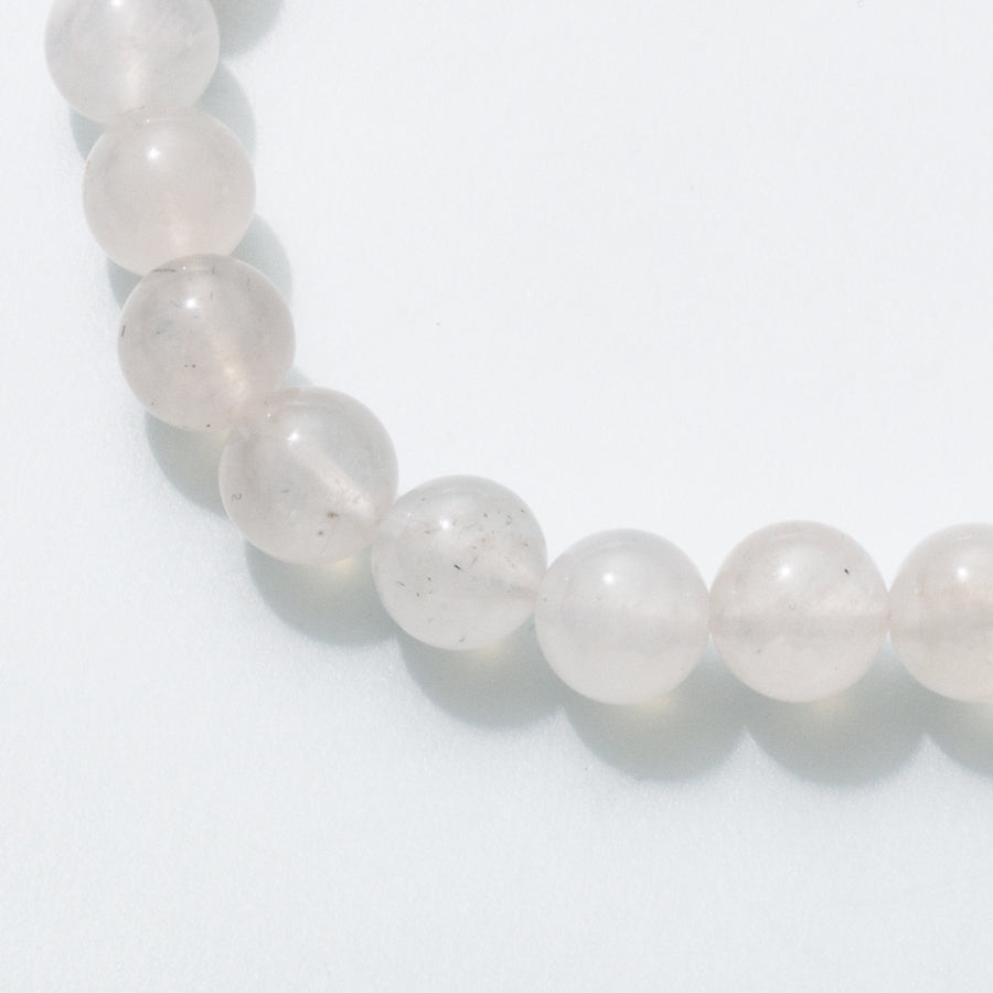 Rainbow Moonstone "AAA" 8mm Round Bead Stretch Bracelet